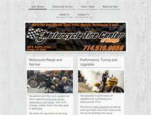 Tablet Screenshot of motorcycletireco.com